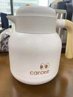 卡罗特保温壶家用暖水壶焖泡壶大容量办公室不锈钢茶水分离焖茶壶