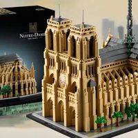 乐高新品消息 篇六十：哥特式大教堂！史上最大的乐高建筑套装21061巴黎圣母院正式公布