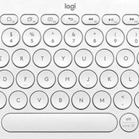 罗技K380键盘：芍药白的便携美学，女友的无线办公伴侣