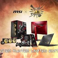 微星联名游戏《怪物猎人》系列电脑硬件全面上市