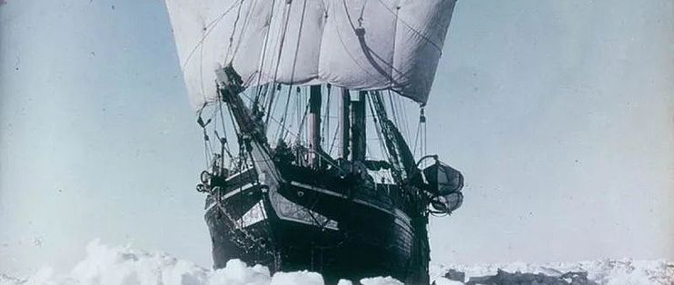 乐高南极探险船图片