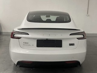 特斯拉model3高性能版产品申报图曝光