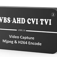 LCC261高清模拟视频采集卡，一卡实现CVBS四合一信号的采集和传输