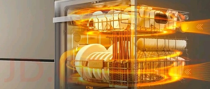 厨房神器秀翻天！方太洗碗机N1S系列嵌入式家用 13套大容量 灶下洗碗机 