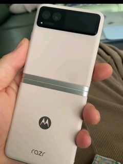 摩托罗拉 moto razr 40 掌心玲珑 自由悬停 超长续航 双卡双待双5G 折叠屏手机 12GB+256GB 樱络粉