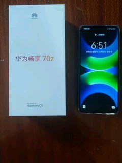 华为畅享 70z 6000mAh 长续航 HarmonyOS 4 流畅安全 幻夜黑 128GB 鸿蒙智能手机HUAWEI