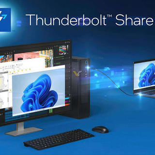 英特尔发布 Thunderbolt Share 软件：PC高速传输、共享屏幕与外设