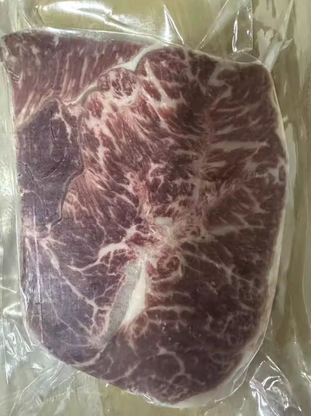 西捷澳洲谷饲板腱原切牛排生鲜牛肉儿童西冷眼肉牛排套餐进口牛扒