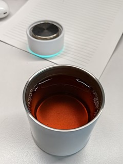用华为泡茶杯，办公室也有茶艺时光