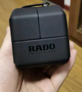 雷达（RADO）瑞士手表真我系列男士高科技陶瓷机械表镂空表盘送男友