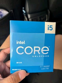 英特尔 i5-13600KF 酷睿13代 处理器 14核20线程 单核睿频至高可达5.1Ghz 24M三级缓存 台式机CPU