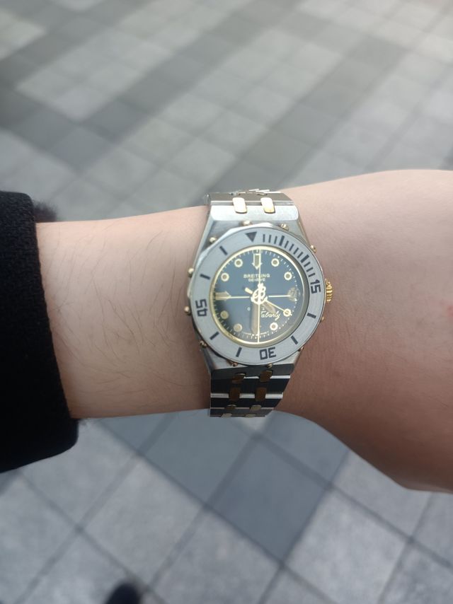 00后收藏的两百块手表（3/200）百年灵也有皇家橡树？