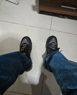 迪卡侬登山鞋防水男户外运动靴QUS男款-黑灰色42 2467915