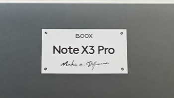 文石NoteX3Pro用机体验