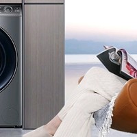 海尔云溪176plus洗衣机，平嵌式设计，节约空间，洗衣容量够大，省时省力！