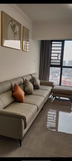 简约现代2024新款科技布沙发客厅小户型北欧轻奢直排三四人位家具
