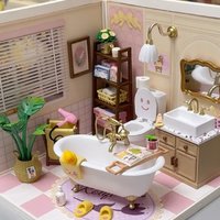 偷家了偷家了！是哪个精致女孩的mini浴室！