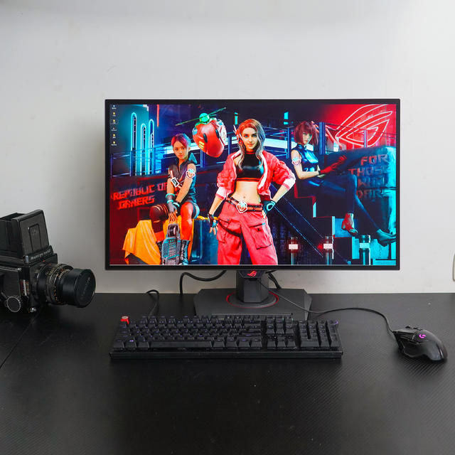 2K240Hz+OLED屏，显卡杀手？我说它是顶级游戏体验！ROG 绝杀27OLED电竞显示器深度评测报告