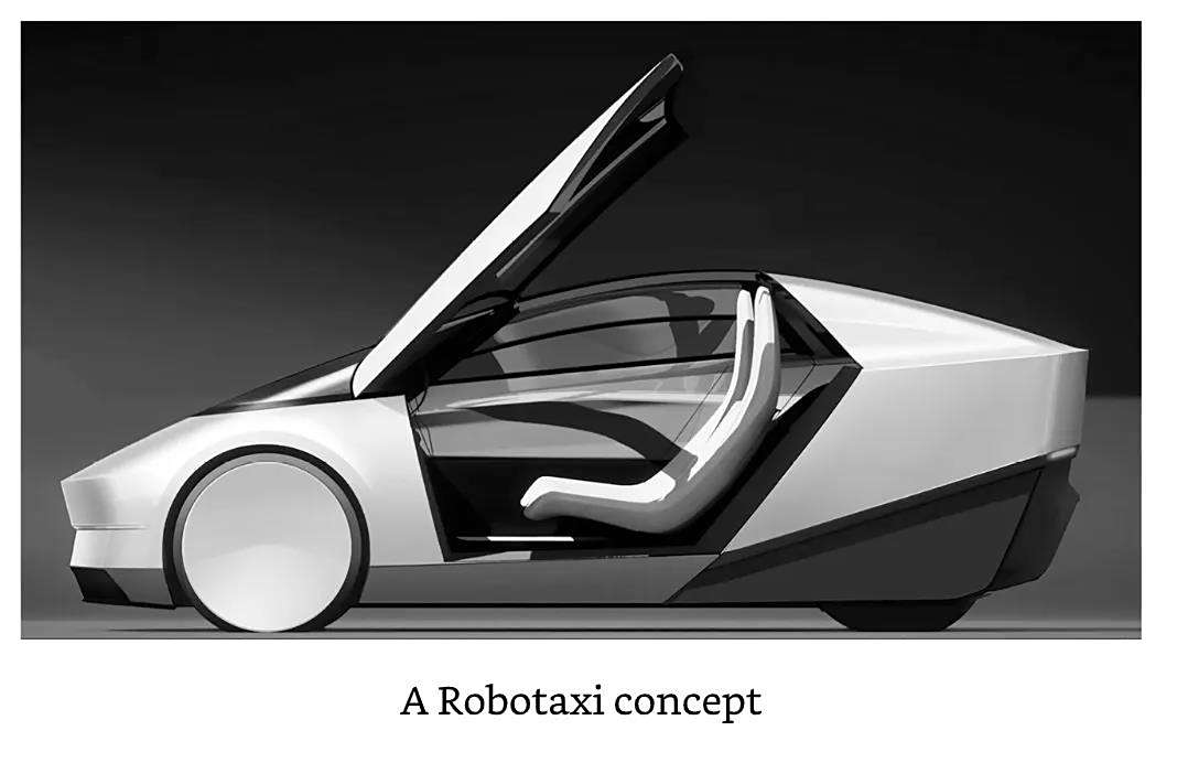 特斯拉Robotaxi内饰疑似曝光：无方向盘的双座汽车，将于8月8日发布