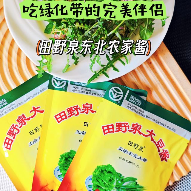 南方值友看过来：绿化带美食的完美伴侣，田野泉东北农家酱