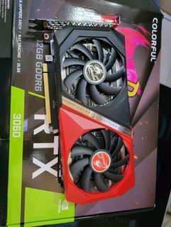 七彩虹（Colorful）战斧 GeForce RTX 3060 DUO V2 12G L 1777MHz GDDR6电竞游戏光追电脑独立显卡