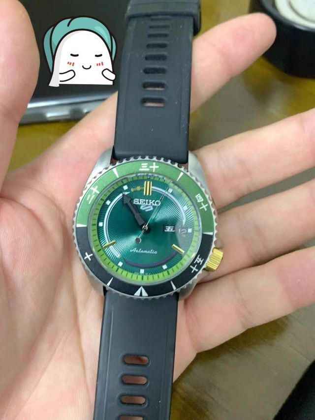 潜水罐头遇上绿藻头