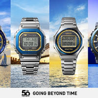#卡西欧新表速递#六款太阳能手表！卡西欧手表50周年纪念款“天空与海洋”系列正式发布