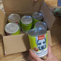 ￼￼顽皮（Wanpy）犬用罐头 牛肉蔬菜鲜封罐4500g(375g*12罐) 成犬宠物狗狗零食湿粮