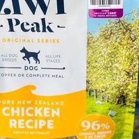 滋益巅峰（ZIWI）无谷风干狗粮1kg鸡肉味主粮干粮犬粮成犬幼犬通用
