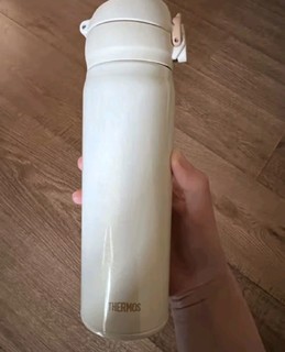 膳魔师（THERMOS）保温杯500ml男女士儿童学生不锈钢保冷水杯子JNL-502 PRW 珍珠白