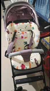 嘻优米婴儿推车可坐可躺轻便儿童车高景观折叠伞车0-3岁宝宝手推溜娃车 典雅紫