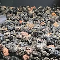 火山石鱼缸底砂造景装饰沙石头，在鱼缸造景中扮演着举足轻重的角色。