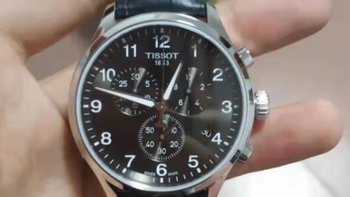 天梭（TISSOT）瑞士手表 速驰系列腕表 皮带石英男表 T116.617.16.057.00