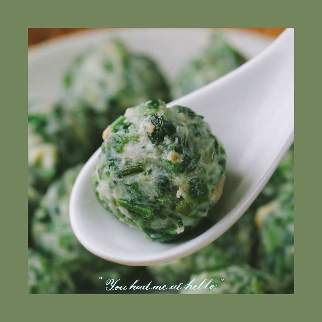 一口一个,荠菜肉丸的诱惑!