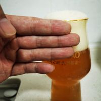 还真能做到三指啊，珠江啤酒（PEARL RIVER）13.5°P 新英格兰风味IPA 精酿啤酒