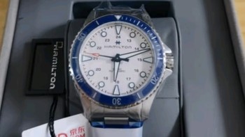 汉米尔顿（Hamilton）汉密尔顿瑞表男机械手表 卡其海军系列巨肺潜水表300米防水手表