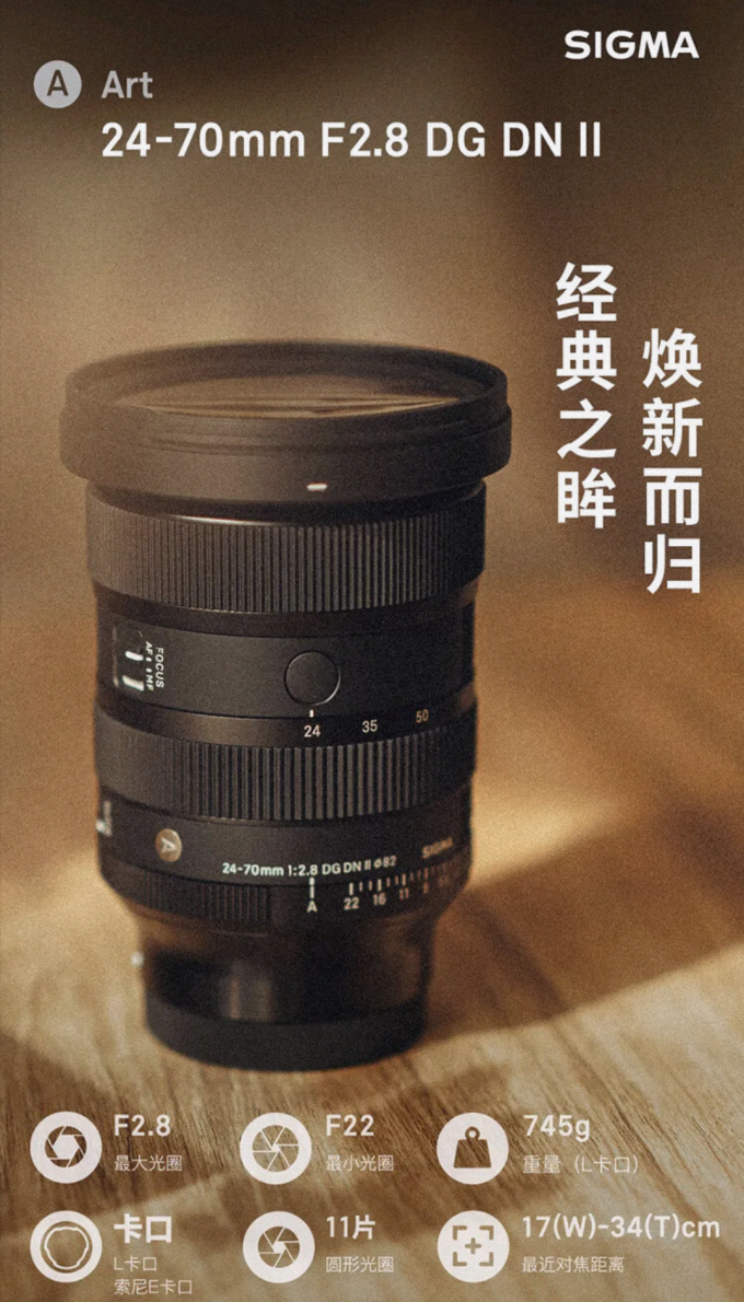 经典之眸,焕新而归:适马art 24-70mm f2.