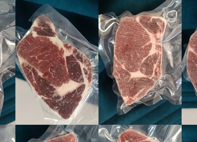 懂牛排的大佬们帮忙看看，135元2公斤的原切草饲眼肉牛排，对得起他的价格吗？