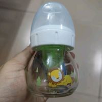 布朗博士奶瓶 新生儿奶瓶 早产儿专用奶瓶 防胀气奶瓶 60ml(配流量1奶嘴）玻璃奶瓶