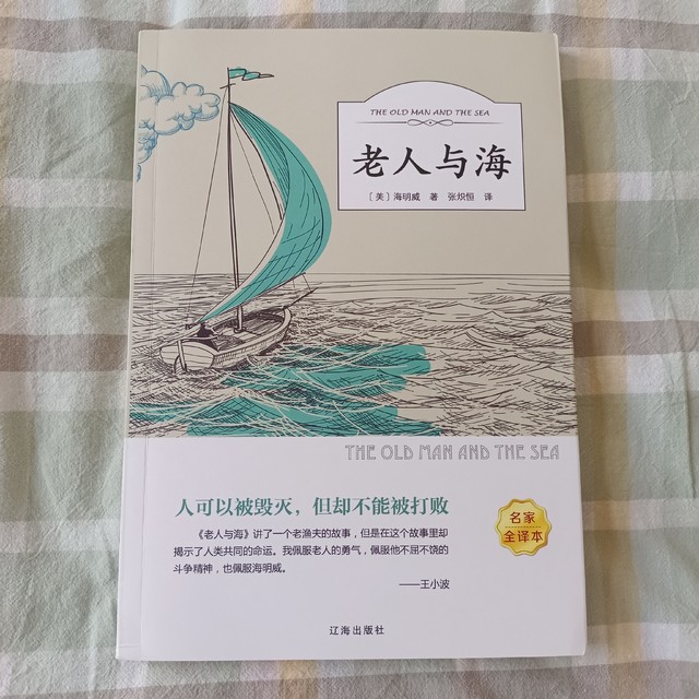 《老人与海》，中学时最喜欢的一本书