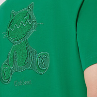 卡宾男装索罗那凉感T恤：夏日里的喵星人，柔软舒适，活力无限