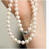 珍氏珠宝 天然淡水珍珠耳钉女款 S925银精致法式小众高级感耳饰