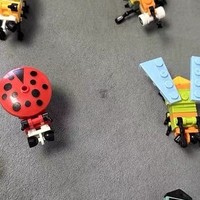 昆虫兼容乐高积木益智拼装3d男女孩六一儿童节玩具礼物盲盒迷你