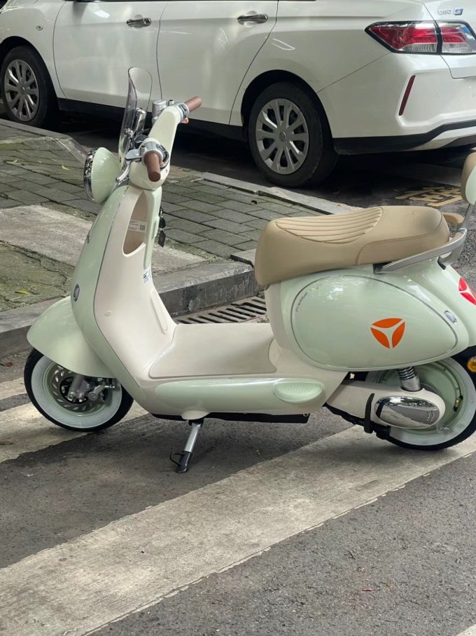 雅迪电动车整车怎么样 夏日闪回-雅迪q50复古科技风_什么值得买