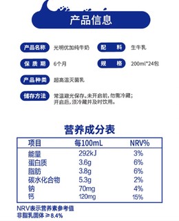 光明优加3.6g，值得购买的好牛奶？