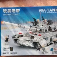 搭一手99A中国坦克积木，军事小迷弟的六一惊喜来啦！🎁