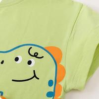 宝宝条纹T恤夏季婴儿短袖薄款男童洋气1-3岁小童上衣2024新款夏装