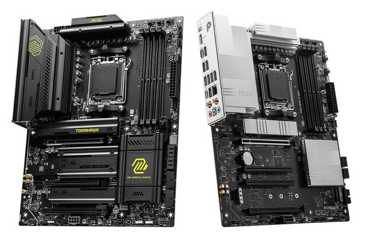 电脑展丨为新锐龙：微星发布两款 X870 新主板，支持PCIe 5.0 SSD、原生USB4、5G千兆LAN