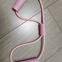 【已售20万】8字拉力绳扩胸器男女通用居家办公健身瑜伽户外拉伸 基础款28磅 粉色1条装