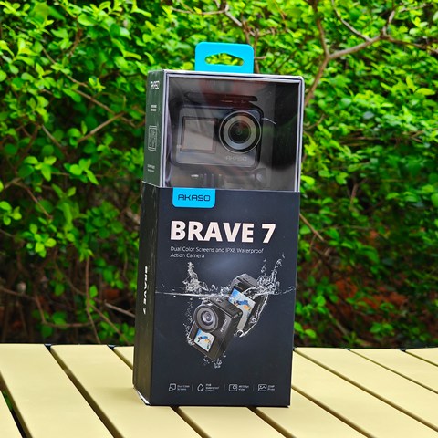 618入手千元AKASO Brave7 运动相机超值：4K、双屏竖拍、裸机防水、配件丰富！